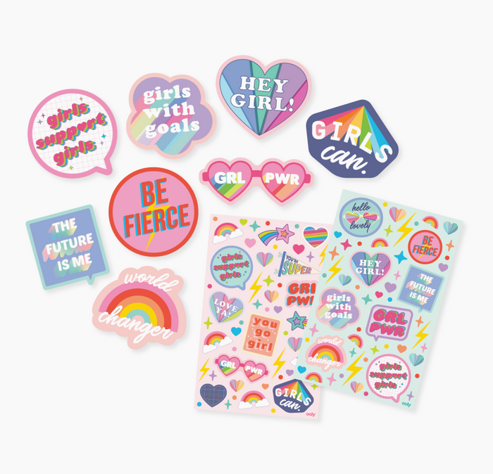 Girl Power Scented Stickers