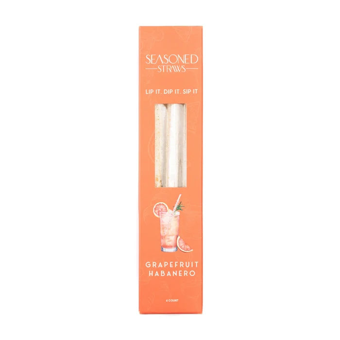 Grapefruit Habanero Seasoned Straws