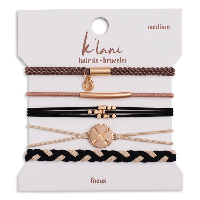 Hair Tie Bracelets-Focus