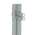 Handbag Zipper - Double Slide - 40in - Pewter