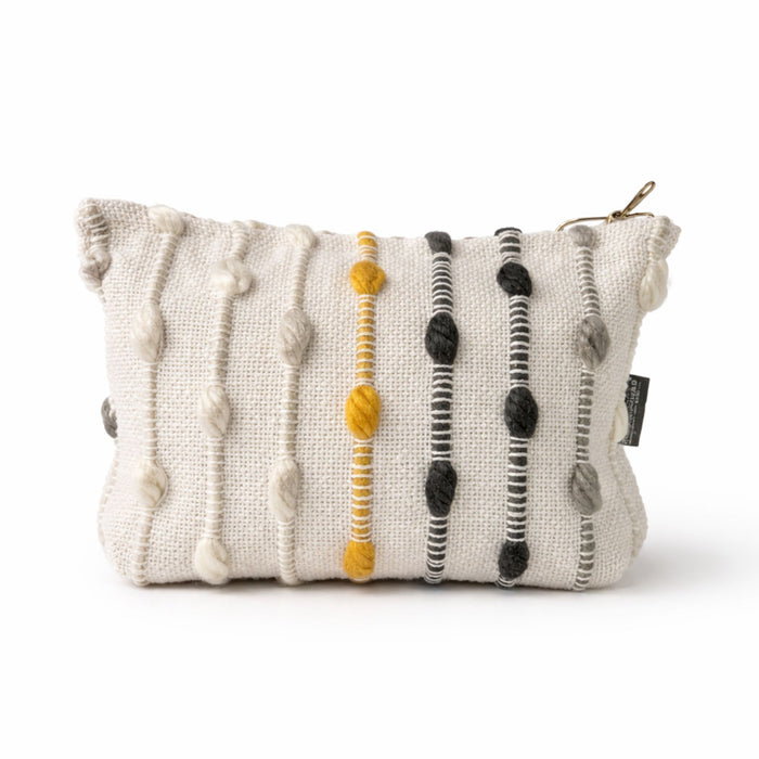 Handmade Cotton Toiletry Bag Hippie Knot Jacquard