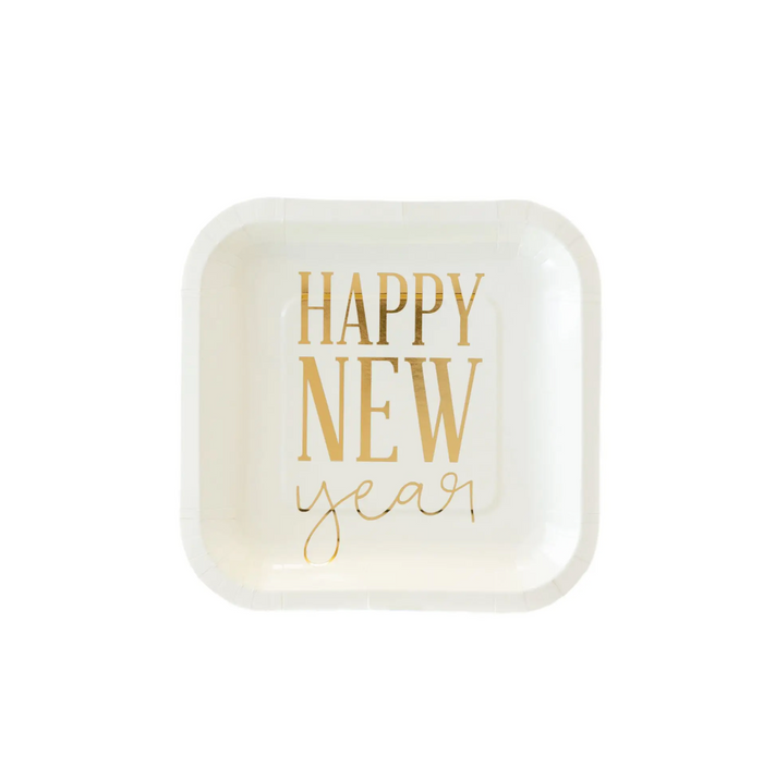 Happy New Year 7" Plate