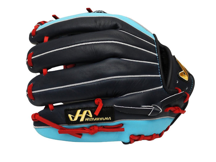 HATAKEYAMA Classic Series 12 inch Infielder Glove - Navy/Skyblue