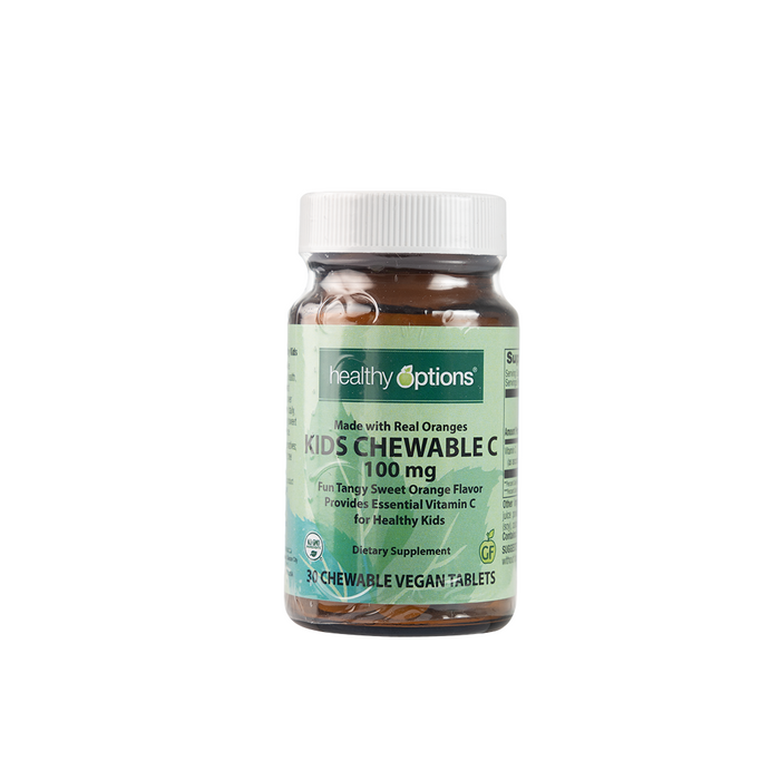 Healthy Options Kids Chewable C 100mg 30 Tablets