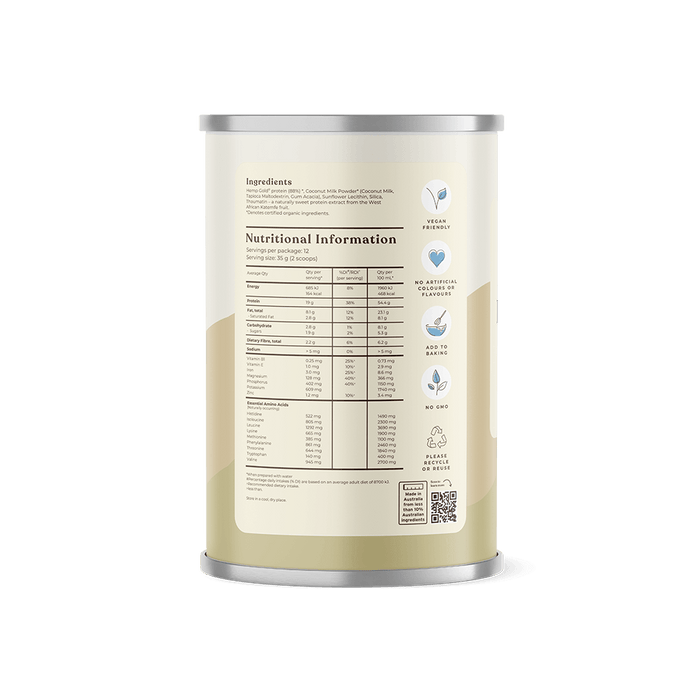 Hemp Foods Australia Organic Hemp Protein Shake Natural - 420g - L'Organic