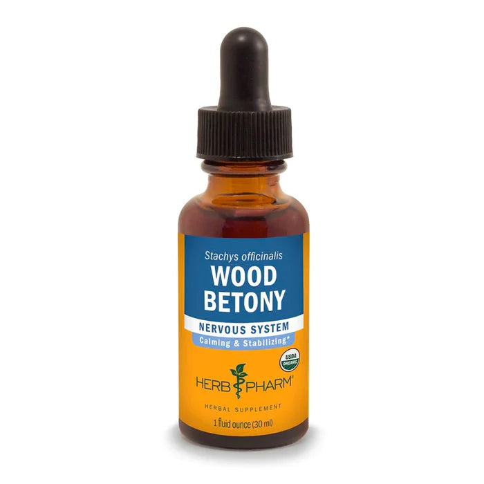 Herb Pharm® Wood Betony - 1 oz