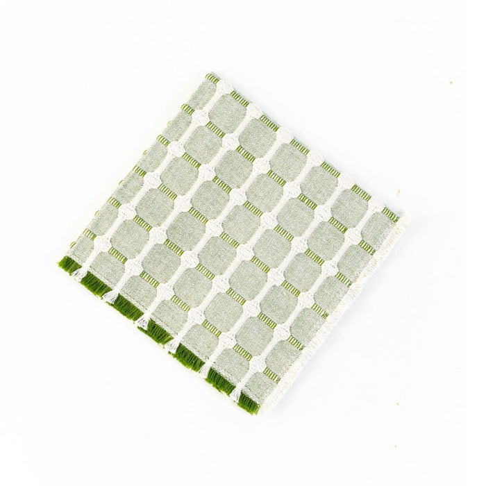 Hopsack Napkin Set of 4, Leaf Eleish Van Breems Home
