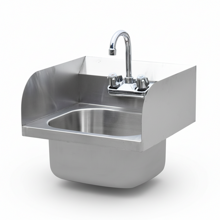 Hotel Equipment Stainless Steel Wall Mount Small Hand Washing Sink