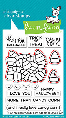 how you bean? candy corn add-on lawn cuts