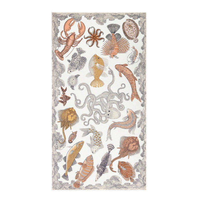 Poseidon Scarf, Natural Eleish Van Breems Home