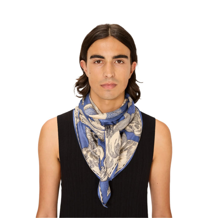 Square Scarf, Astrologie Blue Eleish Van Breems Home