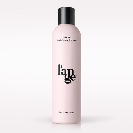 L’ange Violet Toning Shampoo on a blank background