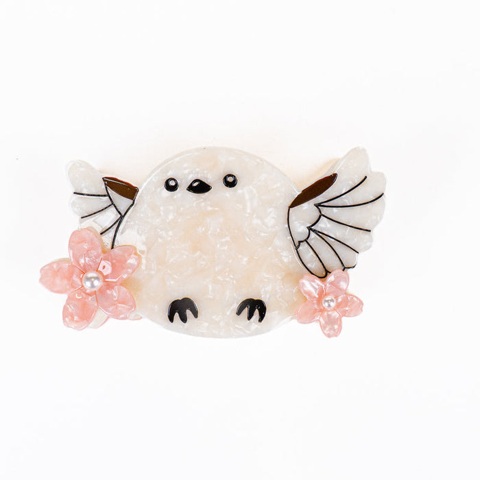 Japanese Fukurou Owl Hair Claw Clip