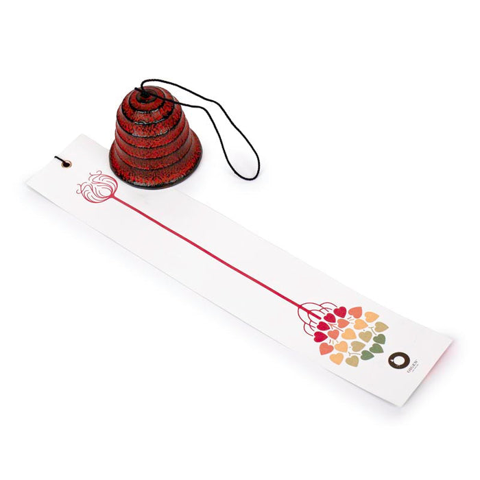 Japanese Fūrin Wind Bell – Hamon Cast Iron Orange