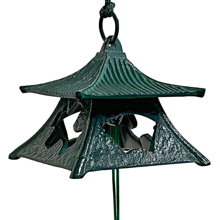 Japanese Fūrin Wind Bell – Nanbu Cast Iron & Temple Pavilion
