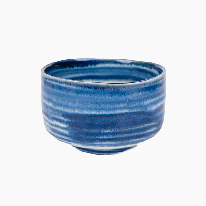 Japanese Matcha Bowl – Cobalt Blue