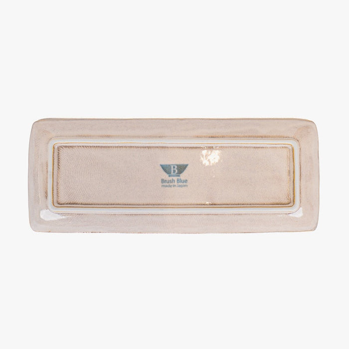 Japanese Rectangular Plate – Brown