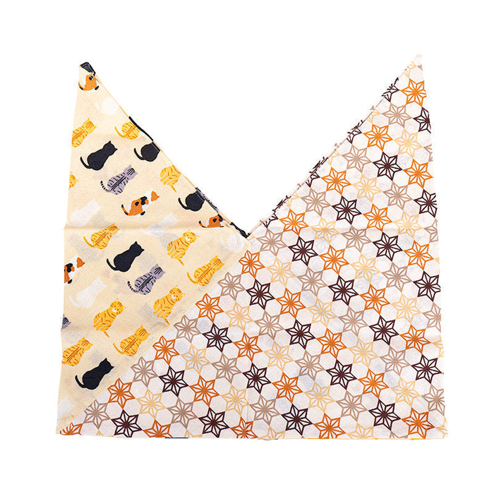 Japanese Tie Bag Azuma Bukuro Cats
