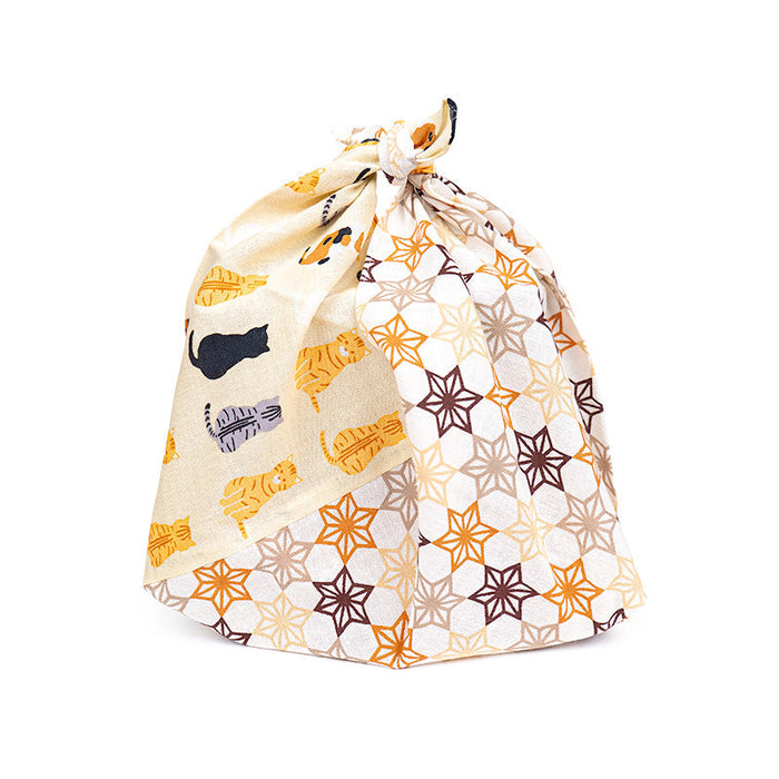 Japanese Tie Bag Azuma Bukuro Cats