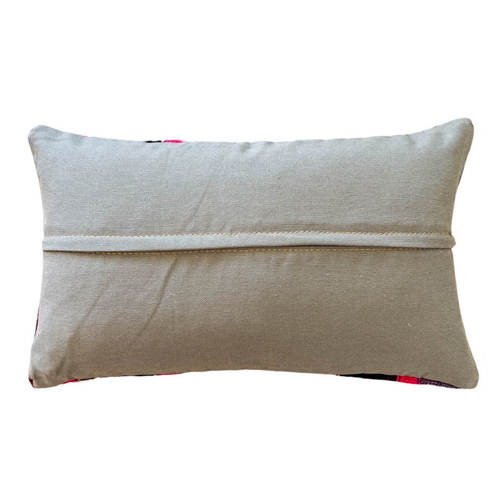 Jax Lumbar Kilim Pillow (12x20)