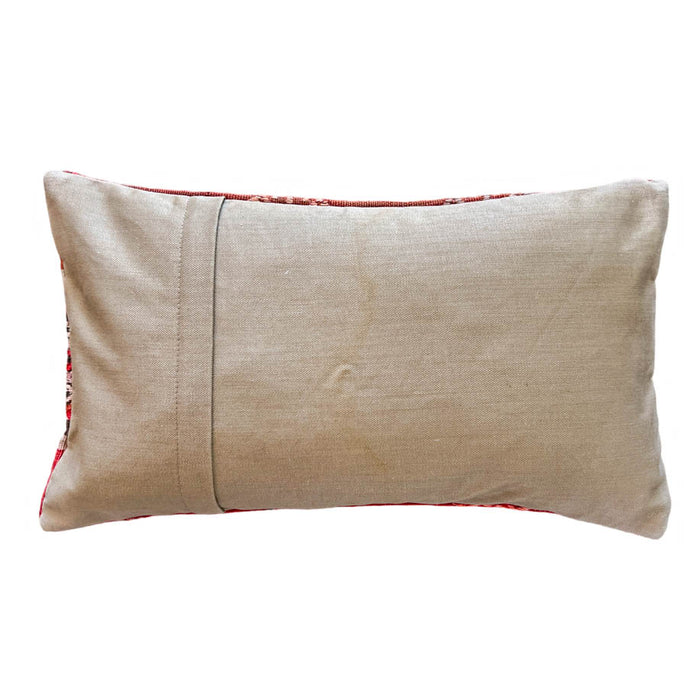 Johnny Lumbar Kilim Pillow (12x20)