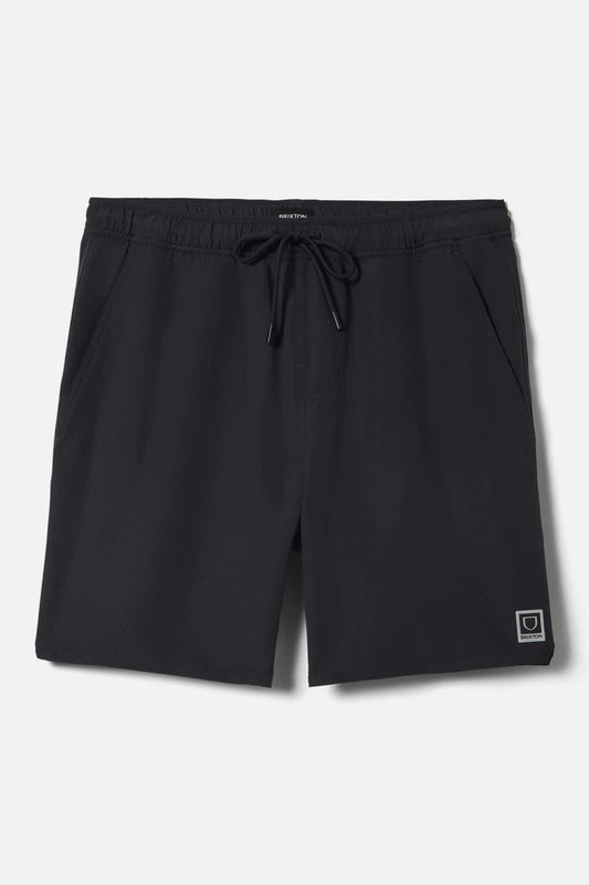 Men's Journey Active Short in the color Black - Front Product View