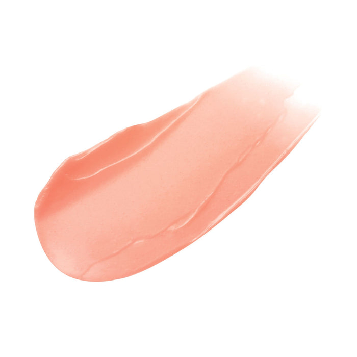 Smooth peachy-pink swatch of Just Kissed Lip And Cheek Stain | Jane Iredale showcasing a natural tint ideal for enhancing lips and cheeks with a fresh, radiant look.