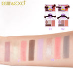 Kevin & Coco - Rainbow Twisty Braid Eyeshadow & Blush Palette Set - Purple