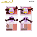 Kevin & Coco - Rainbow Twisty Braid Eyeshadow & Blush Palette Set - Purple