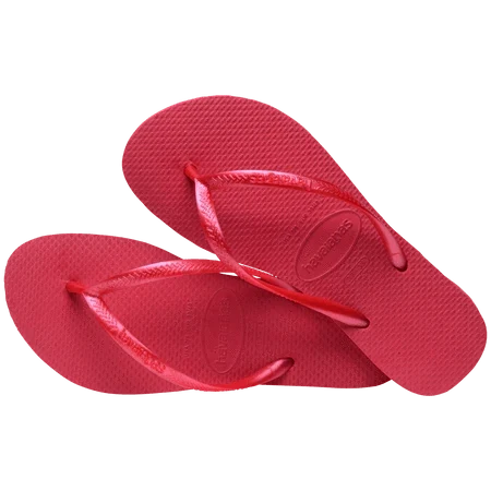Havaianas Slim Flip Flops in Pink Fever
