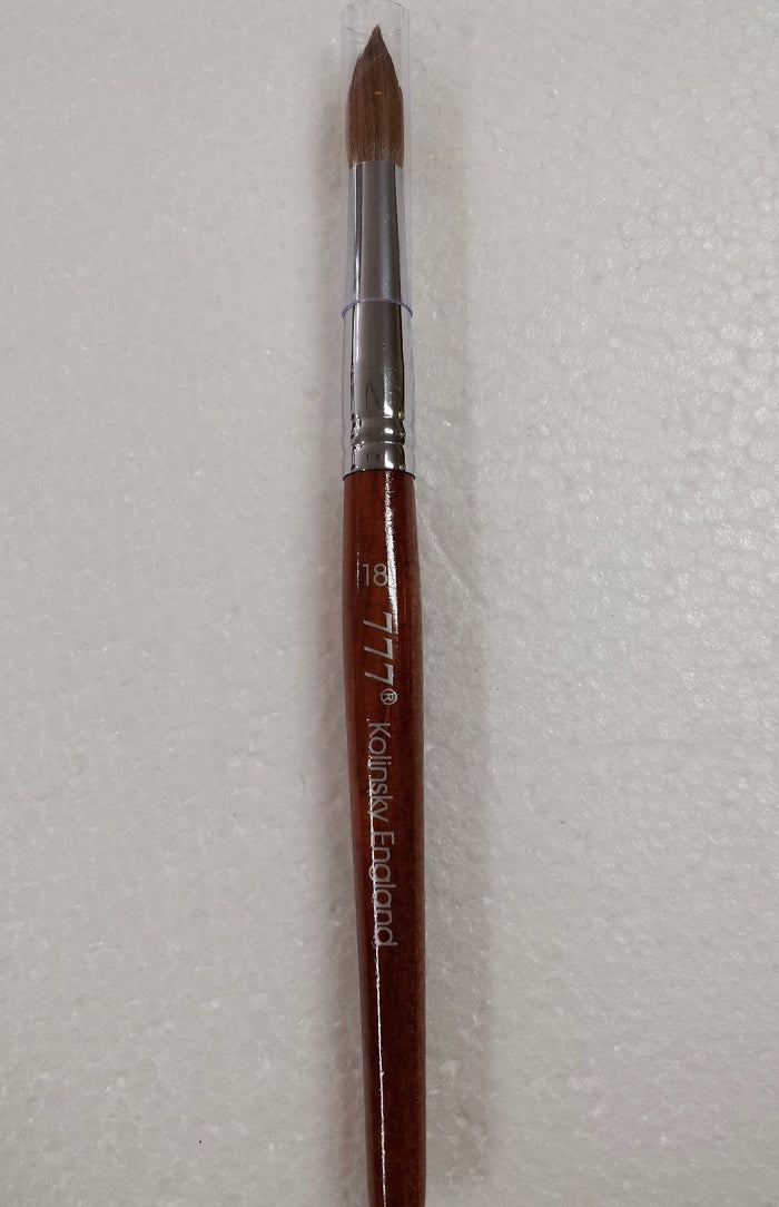Kolinsky 777 Acrylic Nail Brush size # 18 (ROUND)
