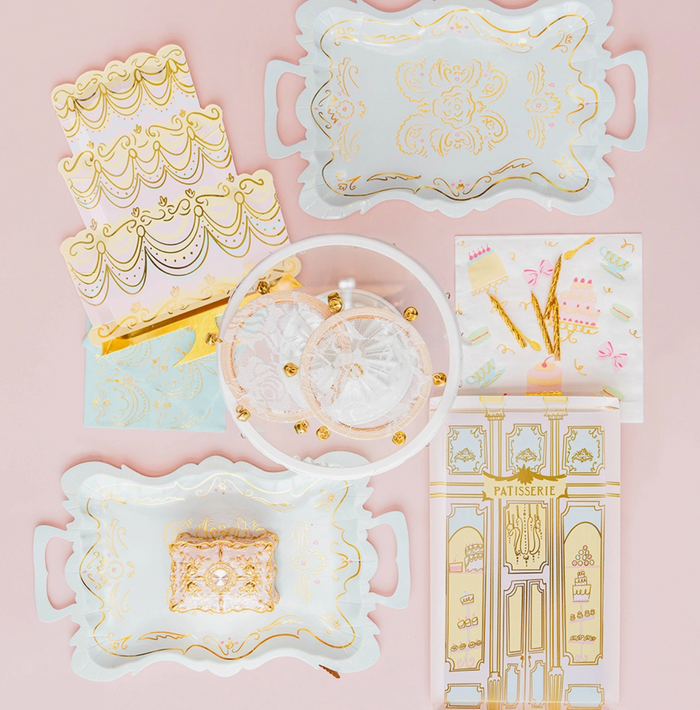 Let Them Eat Cake Large "Patisserie" Plates