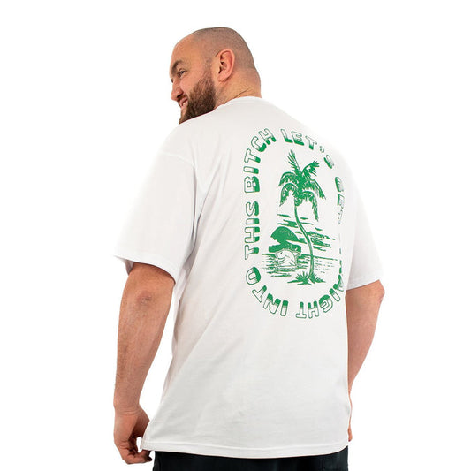 Lets Get Straight Tee – White - Kecks