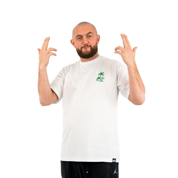 Lets Get Straight Tee – White - Kecks