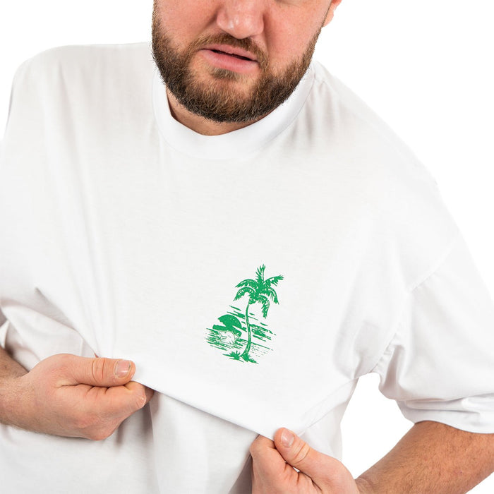 Lets Get Straight Tee – White - Kecks