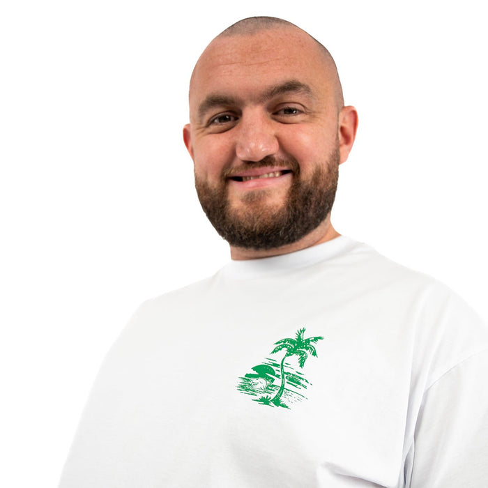 Lets Get Straight Tee – White - Kecks