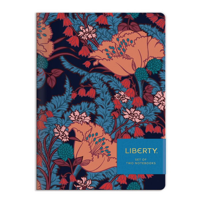 Liberty London Floral Writers Notebook Set
