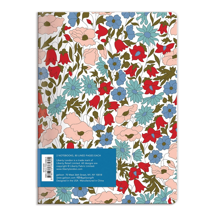 Liberty London Floral Writers Notebook Set