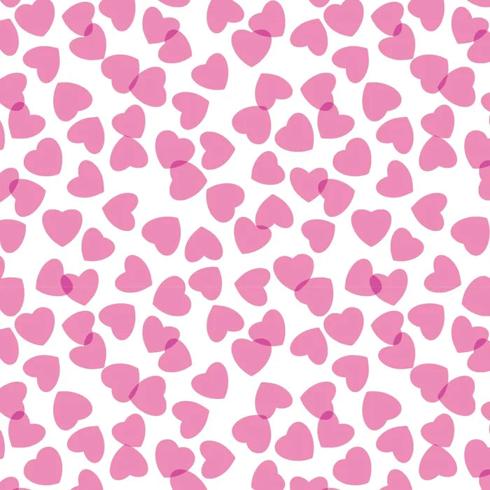 Lila + Hayes Ava Pajama Set in Pink Confetti Hearts