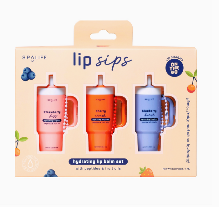 Lip Sips Hydrating Lip Balm Set