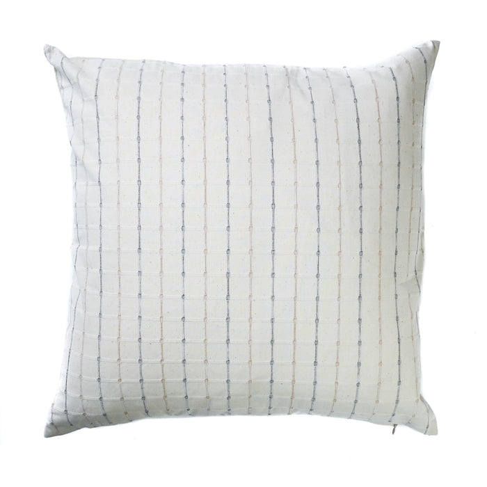 cream pink blue thai hmong pillow cover