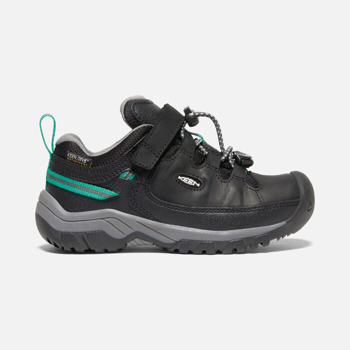 Little Kid's Targhee Low Waterproof Black Star White