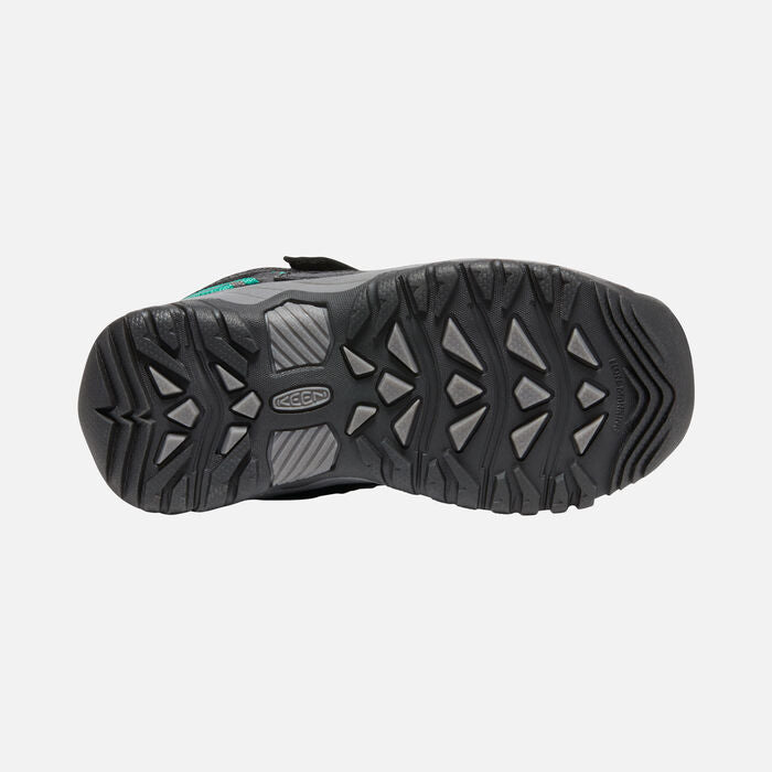 Little Kid's Targhee Low Waterproof Black Star White
