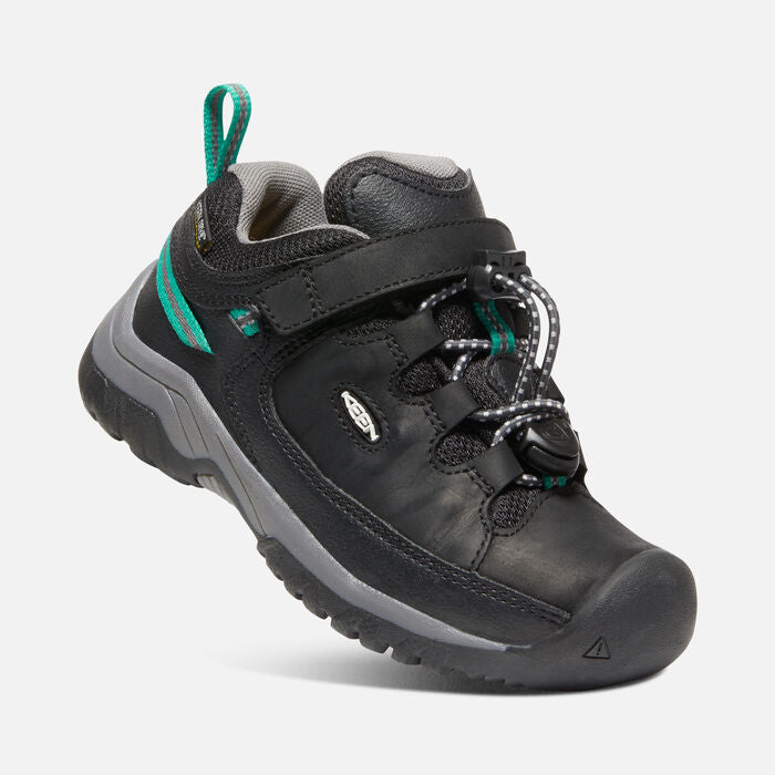 Little Kid's Targhee Low Waterproof Black Star White