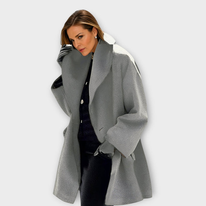 Liza™ Premium Windproof Wool Coat