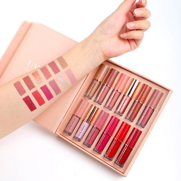 MA569 - 12-Color Liquid Lipstick Makeup Set