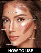 MA588 - Contouring Face Stick Liquid Face Illuminator Blush Cream