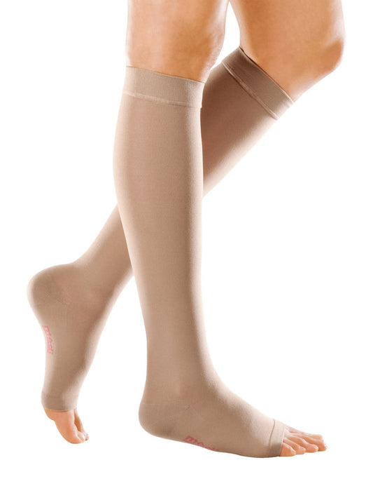 Medi Forte Knee High, Open Toe 40-50mmHg - Compression Level: Severe 40-50 MmHg - Unisex - Foot
