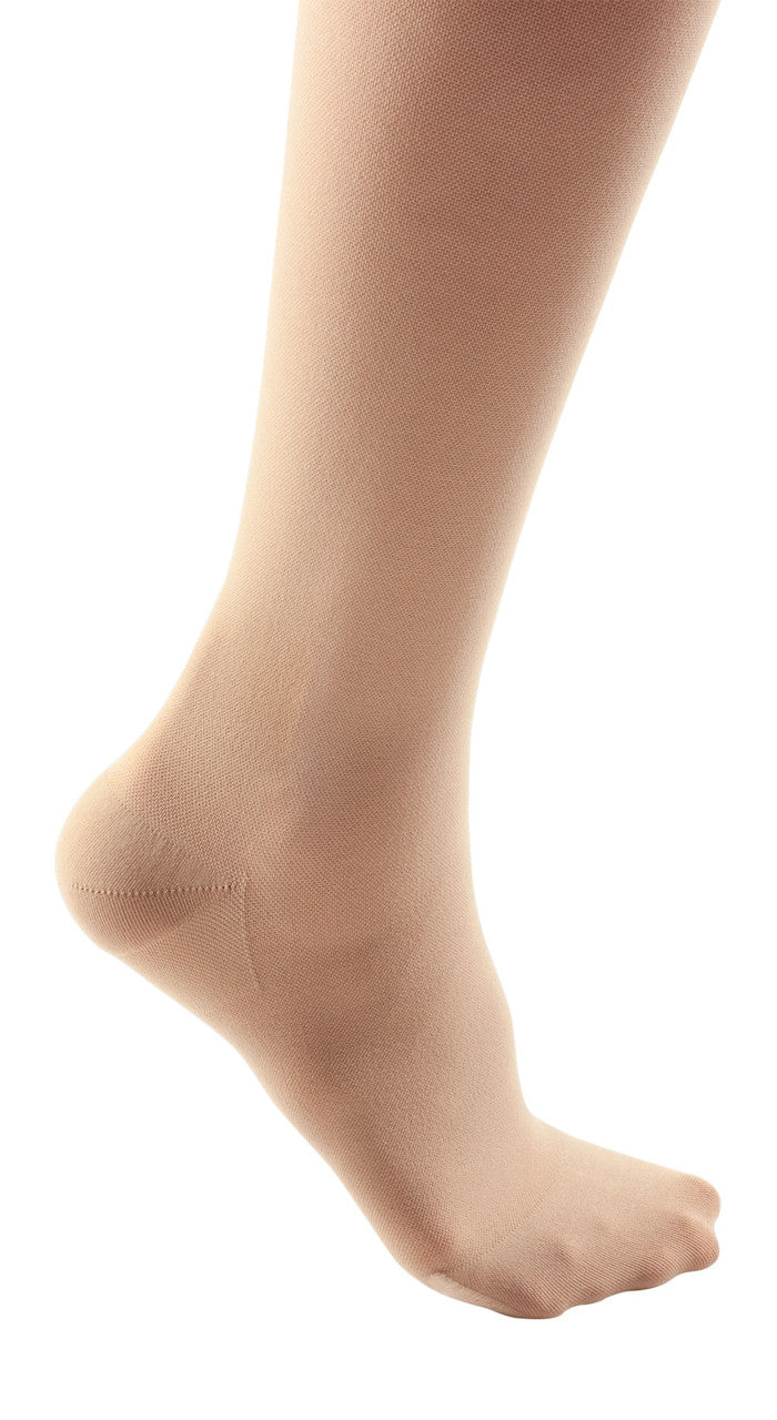 Medi Forte Thigh High w/ Silicone Band, Open Toe 40-50mmHg - Compression Level: Severe 40-50 MmHg - Unisex - Foot