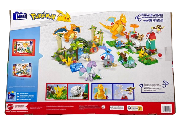MEGA Construx Pokémon Adventures Bundle: Dragonite, Riolu, and 5 More - Shoppers-kart.com
